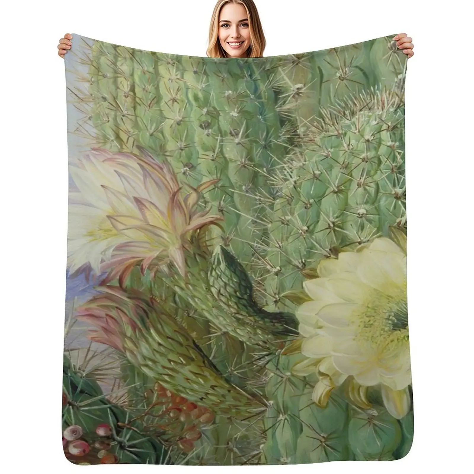 Marianne North - Exotic Landscape Throw Blanket Thin Soft Blanket for Summer Night Sleeping
Marianne North - Exotic Landscape Throw Blanket Thin Soft Blanket for Summer Night Sleeping
