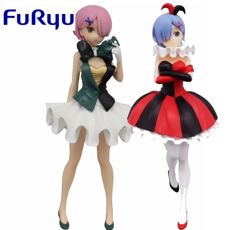 FuRyu Original Rem Ram Circus Troup Sexy Anime Action Figures Toys for Boys Girls Kids Gift
FuRyu Original Rem Ram Circus Troup Sexy Anime Action Figures Toys for Boys Girls Kids Gift