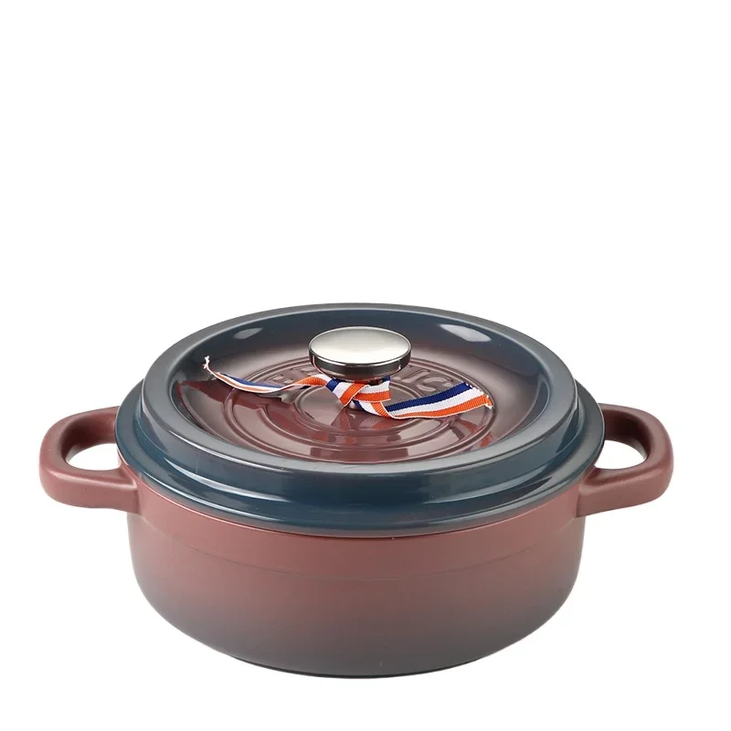*European light luxury casserole stew pot soup pot household ceramic pot gas stove special casserole soup
*European light luxury casserole stew pot soup pot household ceramic pot gas stove special casserole soup