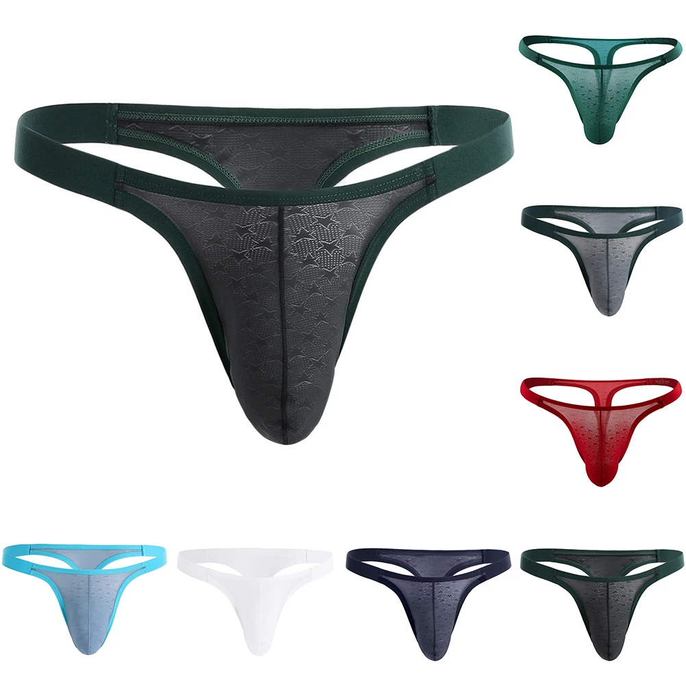 Mens Underwear T Back Thong Briefs Pouch G String Transparent Low Rise Lingerie Briefs Bikini Thong Underpants
Mens Underwear T Back Thong Briefs Pouch G String Transparent Low Rise Lingerie Briefs Bikini Thong Underpants