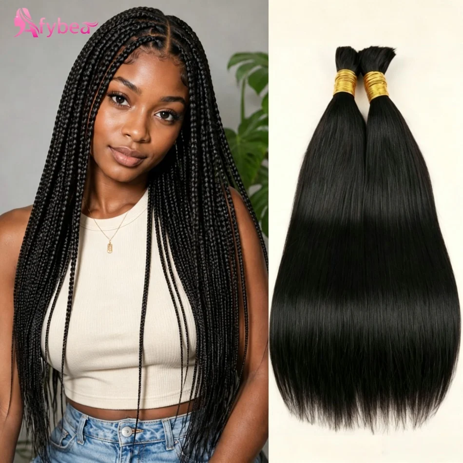12A Straight Human Hair Bulk Natural Black Weaving No Weft Vietnamese Hair Bundles Extension Bone Straight Human Hair Braiding F
12A Straight Human Hair Bulk Natural Black Weaving No Weft Vietnamese Hair Bundles Extension Bone Straight Human Hair Braiding F