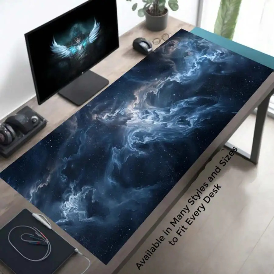Cosmic Whisps Blue Gray XL Gaming Mouse Mat Desk Pad For Office And Gamer
Cosmic Whisps Blue Gray XL Gaming Mouse Mat Desk Pad For Office And Gamer