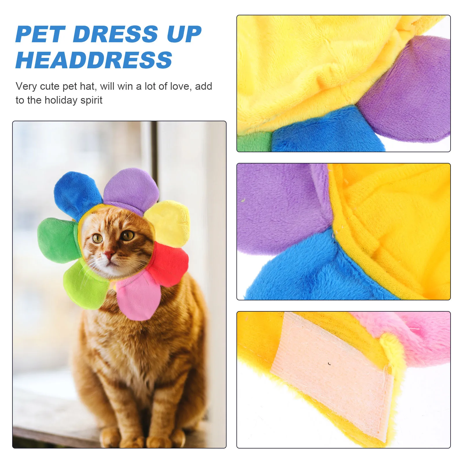 3pcs Pet Headgears Decorative Hats For Dogs Cats Comfortable Washable Stylish Costume Decor For Halloween Christmas Party Photo
3pcs Pet Headgears Decorative Hats For Dogs Cats Comfortable Washable Stylish Costume Decor For Halloween Christmas Party Photo
