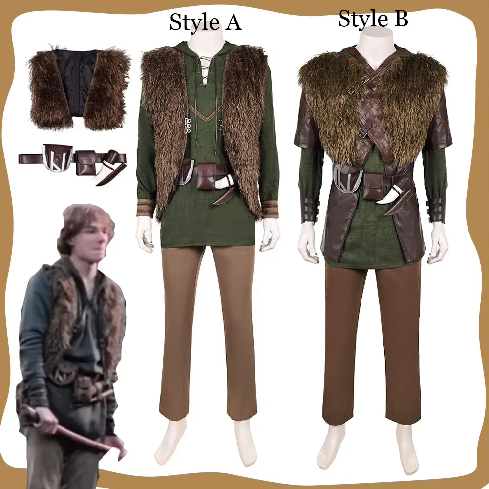 Hiccup Cosplay Men Fantasy Shirt Coat Pants Belt Costume Roleplay Movie Dragon Disguise for Male Halloween Carnival Party Suit
Hiccup Cosplay Men Fantasy Shirt Coat Pants Belt Costume Roleplay Movie Dragon Disguise for Male Halloween Carnival Party Suit