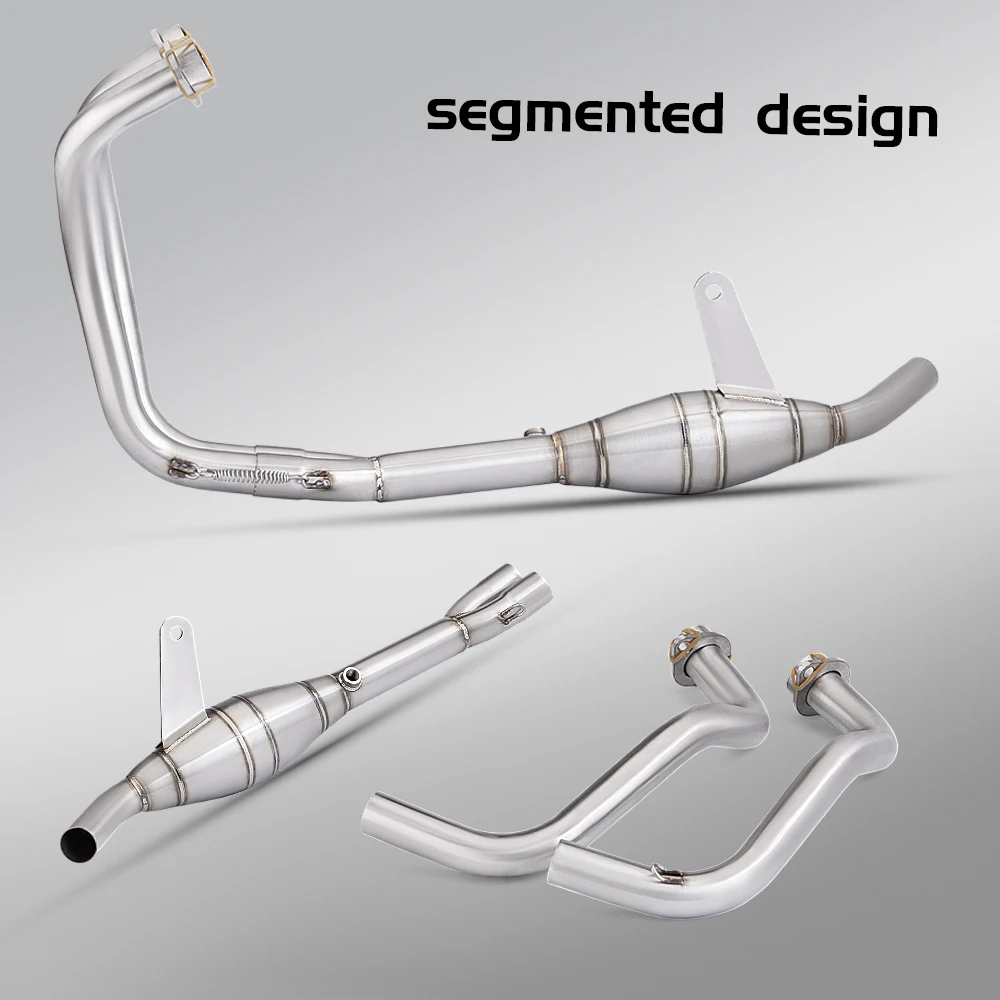 Motorcycle exhaust is suitable for YFZ-R3 R25 MT03 R3 stainless steel and can be connected to the original caliber front exhaust
Motorcycle exhaust is suitable for YFZ-R3 R25 MT03 R3 stainless steel and can be connected to the original caliber front exhaust