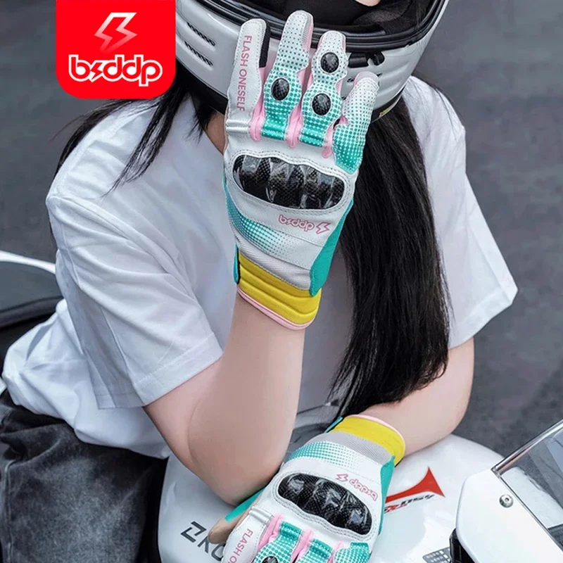 Новые мотоциклетные перчатки Guantes, красочный кожаный дизайн для мужчин и женщин, защита из углеродного волокна для бездорожья, мотокросса, уличной езды
Новые мотоциклетные перчатки Guantes, красочный кожаный дизайн для мужчин и женщин, защита из углеродного волокна для бездорожья, мотокросса, уличной езды
