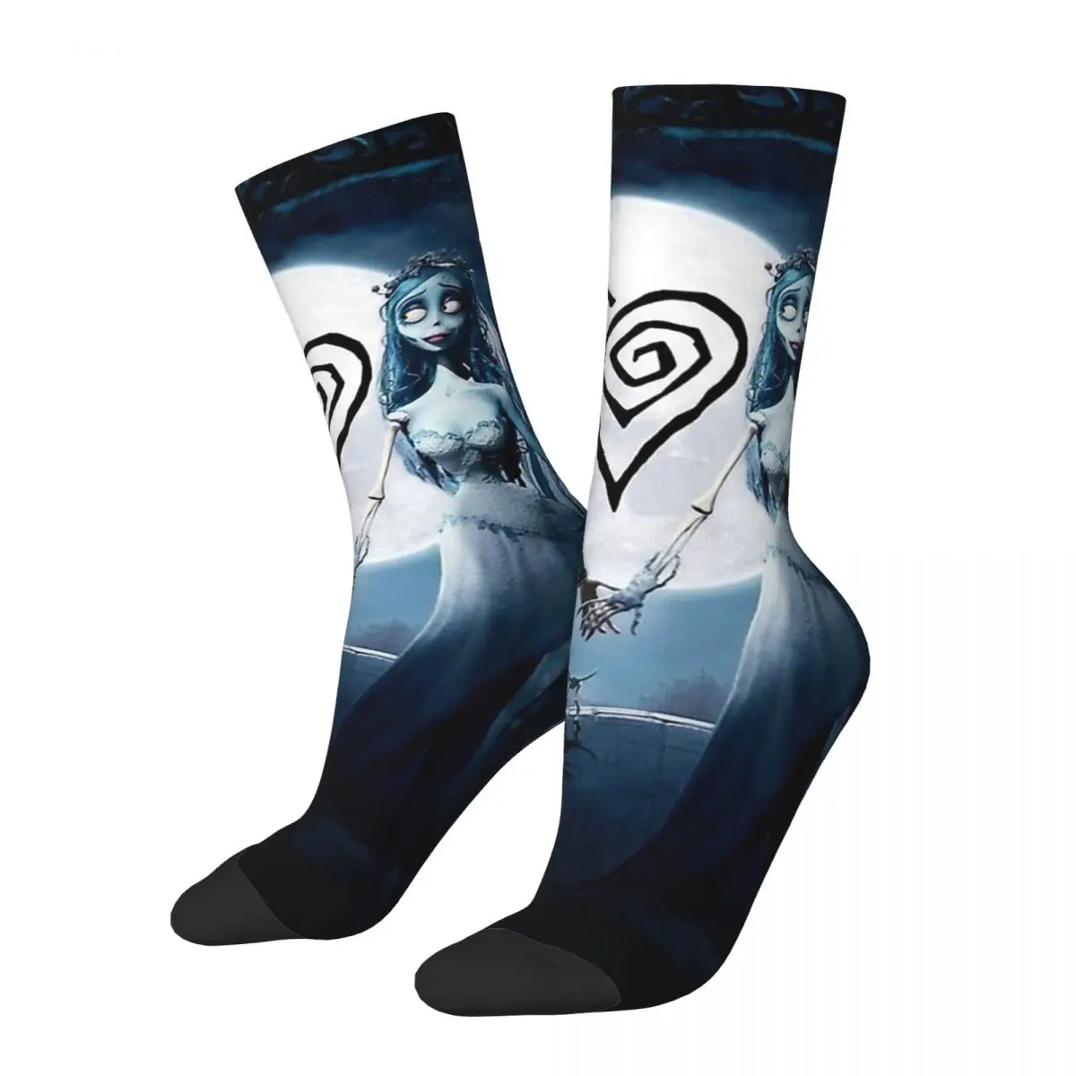 Funny Crazy Sock for Men Corpse Wedding In Gothic Hip Hop Harajuku Happy Halloween Quality Pattern Printed Boys Crew Sock
Funny Crazy Sock for Men Corpse Wedding In Gothic Hip Hop Harajuku Happy Halloween Quality Pattern Printed Boys Crew Sock