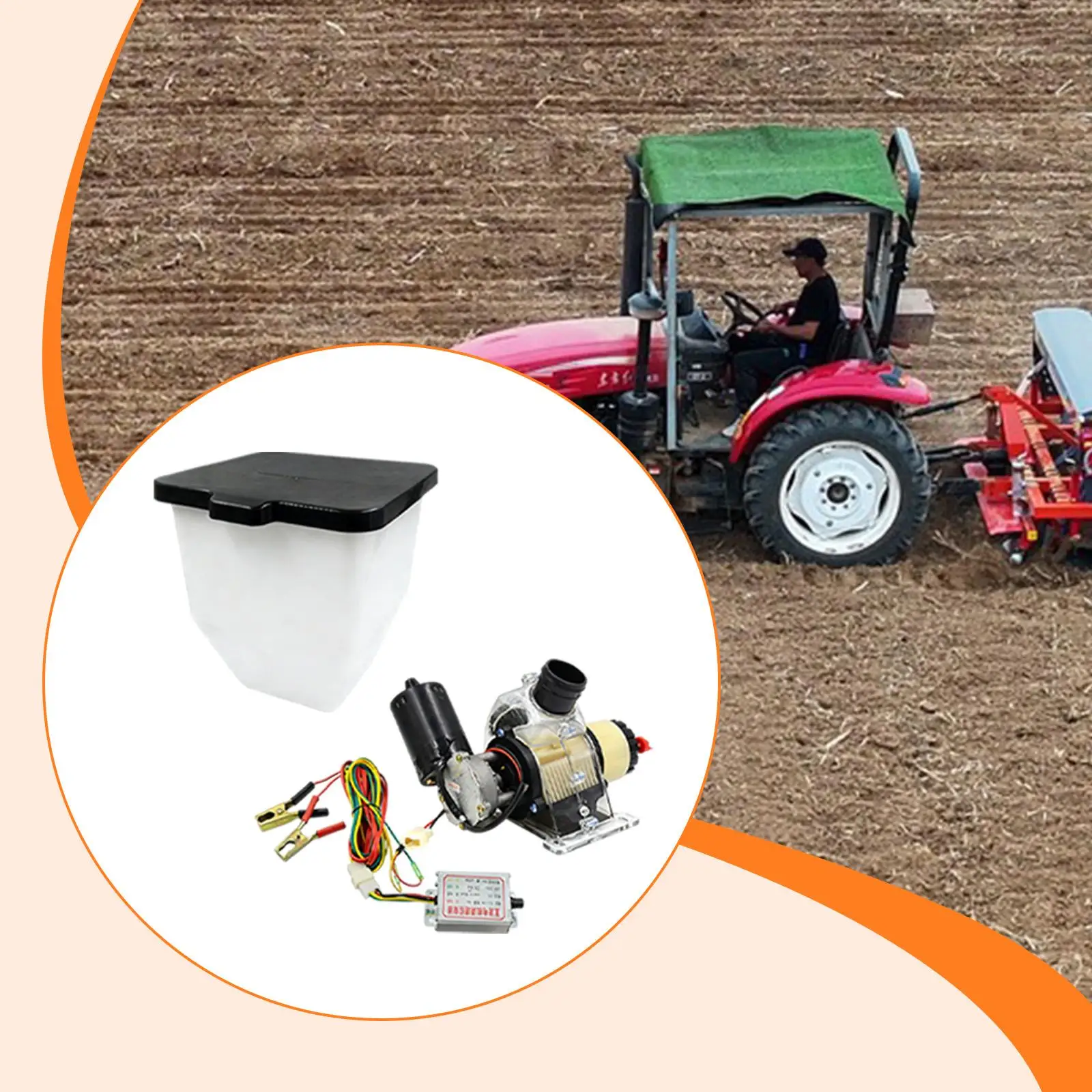 12V Electric Fertilizer Box Large Capacity Premium for Fertilizing and Feeding Fertilizer Electric Box Copper Motor Accessories
12V Electric Fertilizer Box Large Capacity Premium for Fertilizing and Feeding Fertilizer Electric Box Copper Motor Accessories