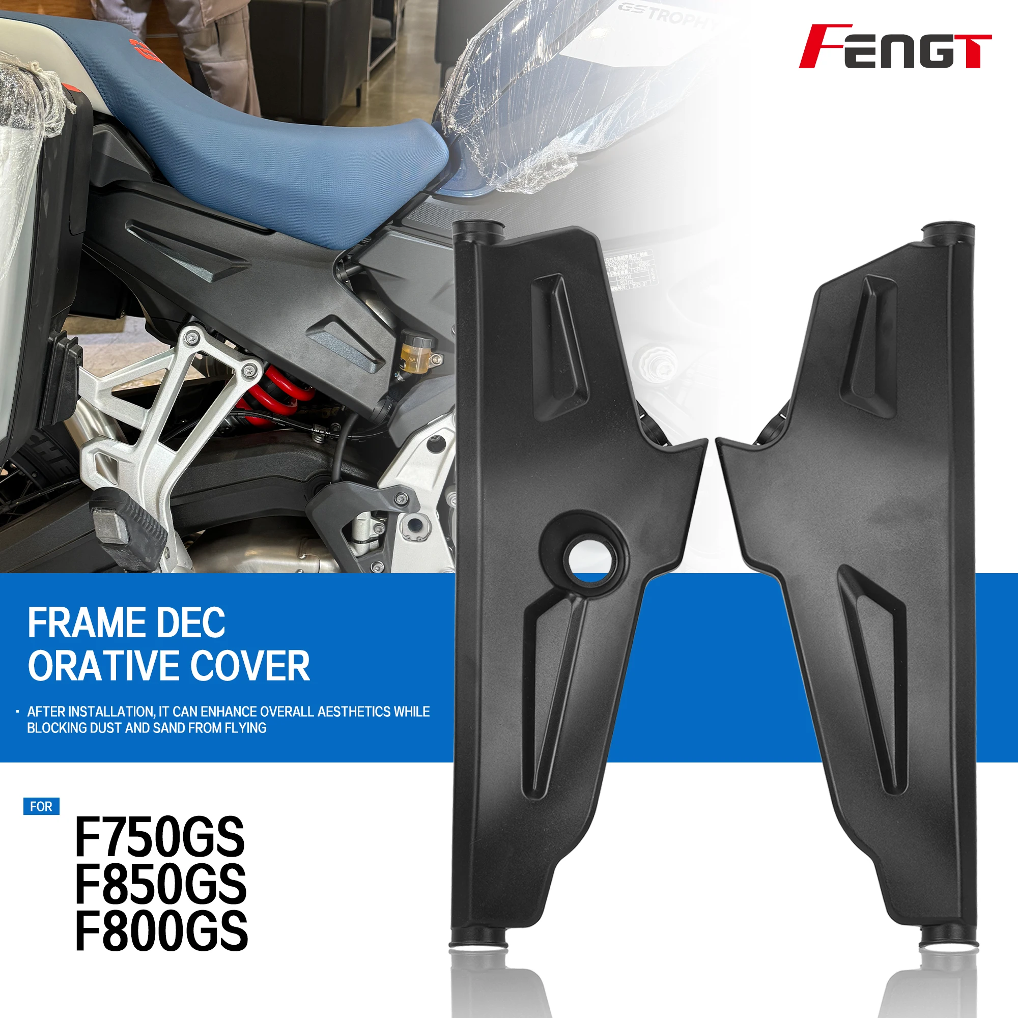 For BMW F750GS F850GS F800GS Motorcycle Side Panel Fairing Protection Guard Upper Frame Cover Plate Mudguard Infill Set
For BMW F750GS F850GS F800GS Motorcycle Side Panel Fairing Protection Guard Upper Frame Cover Plate Mudguard Infill Set