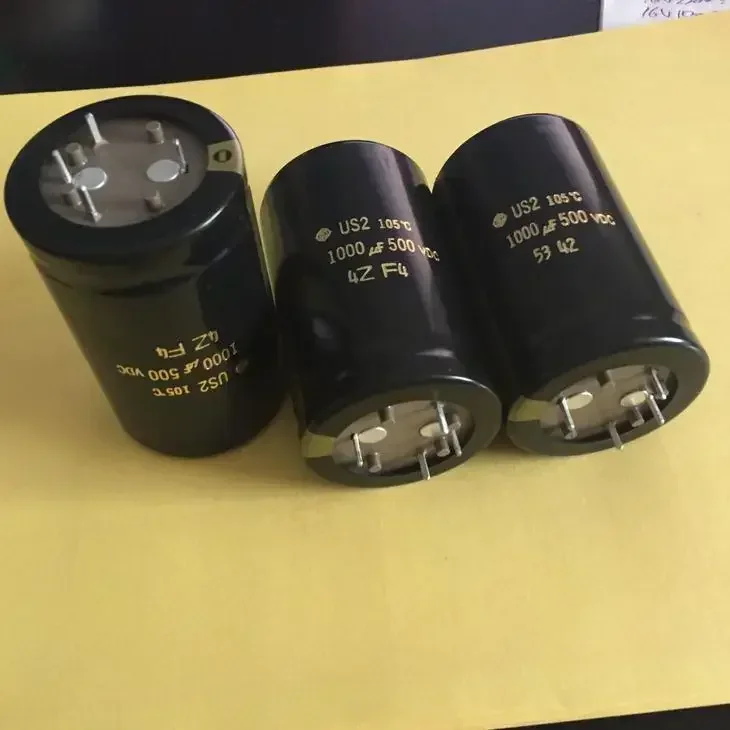 2Pcs For Hitachi US2 1000UF 500V Fever Bronzing Word High Voltage Filter Electrolytic Capacitor
2Pcs For Hitachi US2 1000UF 500V Fever Bronzing Word High Voltage Filter Electrolytic Capacitor