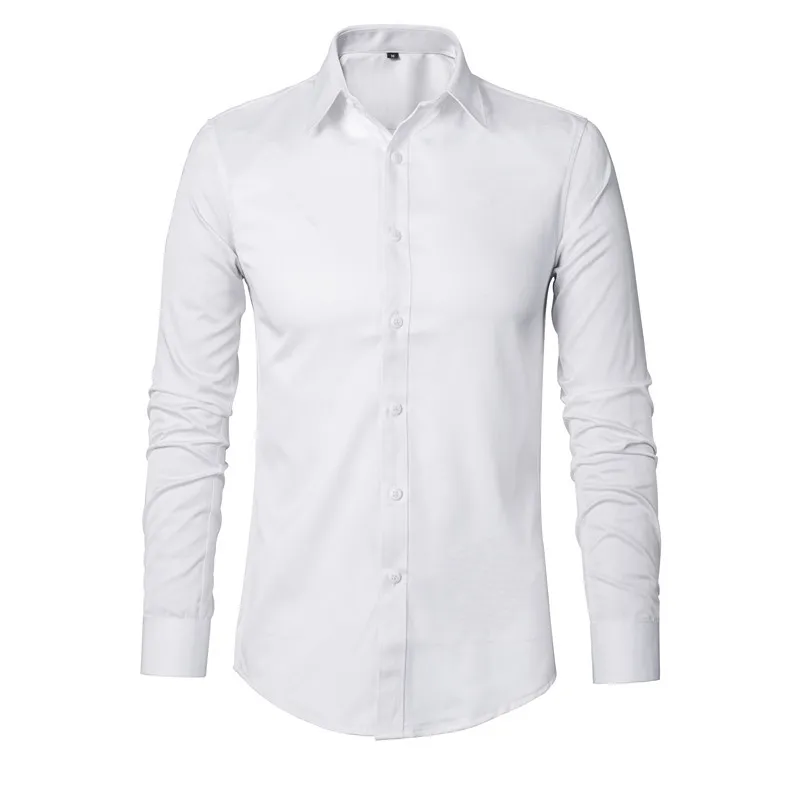 British Shirt Large Size Slim Fit Men's Teen Long Sleeve Shirt Suit Bottom Shirt
British Shirt Large Size Slim Fit Men's Teen Long Sleeve Shirt Suit Bottom Shirt