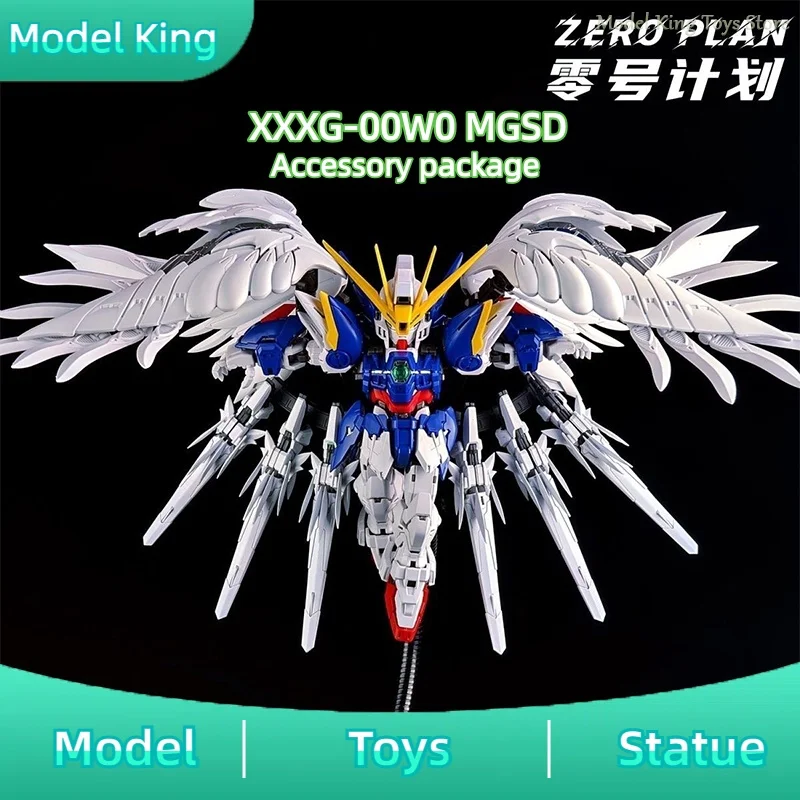 New Zero Plan Studio XXXG-00W0 MGSD Flying Wing Dwarf Cannon Accessory package Assembly Kit Plastic Collectible Model Toys Gifts
New Zero Plan Studio XXXG-00W0 MGSD Flying Wing Dwarf Cannon Accessory package Assembly Kit Plastic Collectible Model Toys Gifts