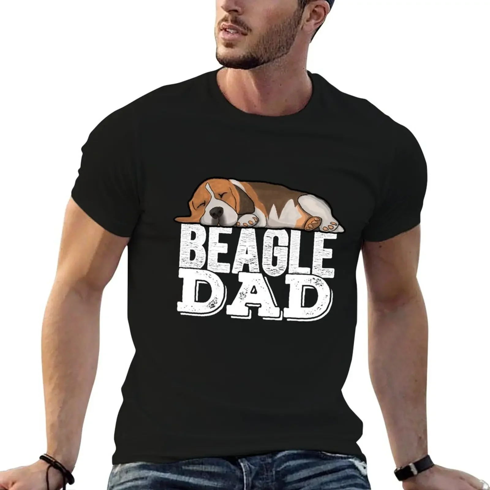 Beagle Dad T-Shirt cotton graphic tees clothes boys animal print mens graphic t-shirts pack
Beagle Dad T-Shirt cotton graphic tees clothes boys animal print mens graphic t-shirts pack