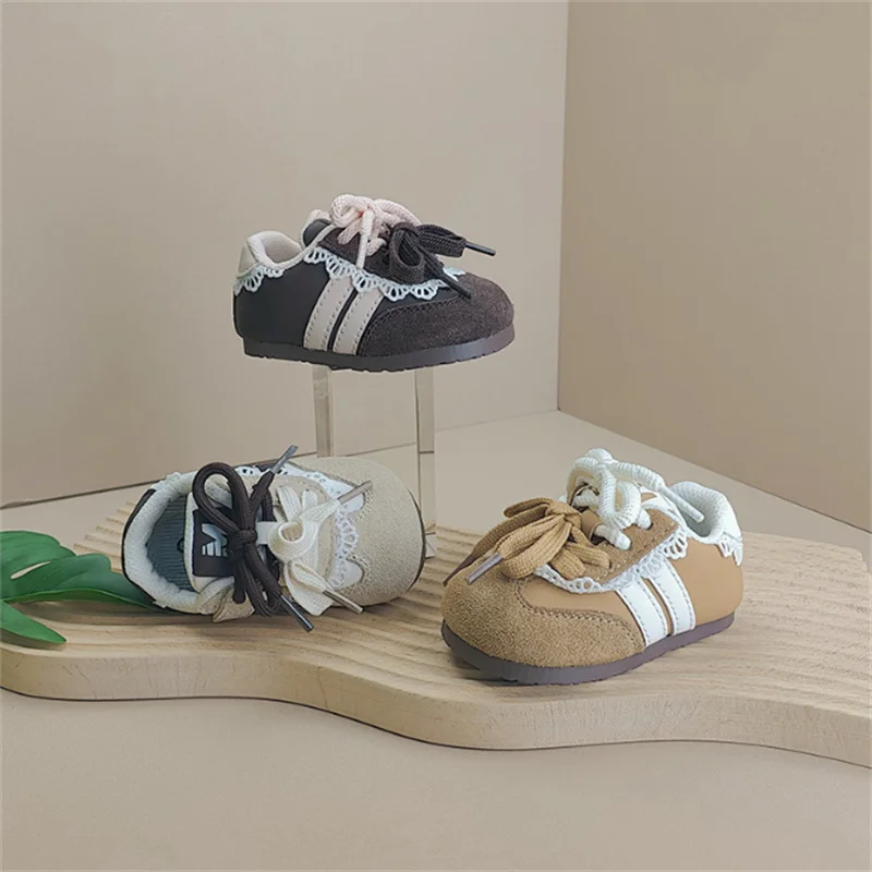 New Spring Baby Shoes Leather Lace Toddler Girls Sneakers Soft Sole Fashion little Kids Shoes EU15-25
New Spring Baby Shoes Leather Lace Toddler Girls Sneakers Soft Sole Fashion little Kids Shoes EU15-25