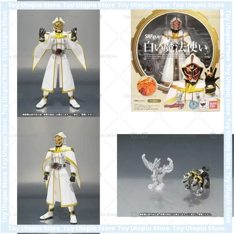 BANDAI SHF Kamen Rider Wizard White Magician Colored Movable Doll for Bandai Japan
BANDAI SHF Kamen Rider Wizard White Magician Colored Movable Doll for Bandai Japan