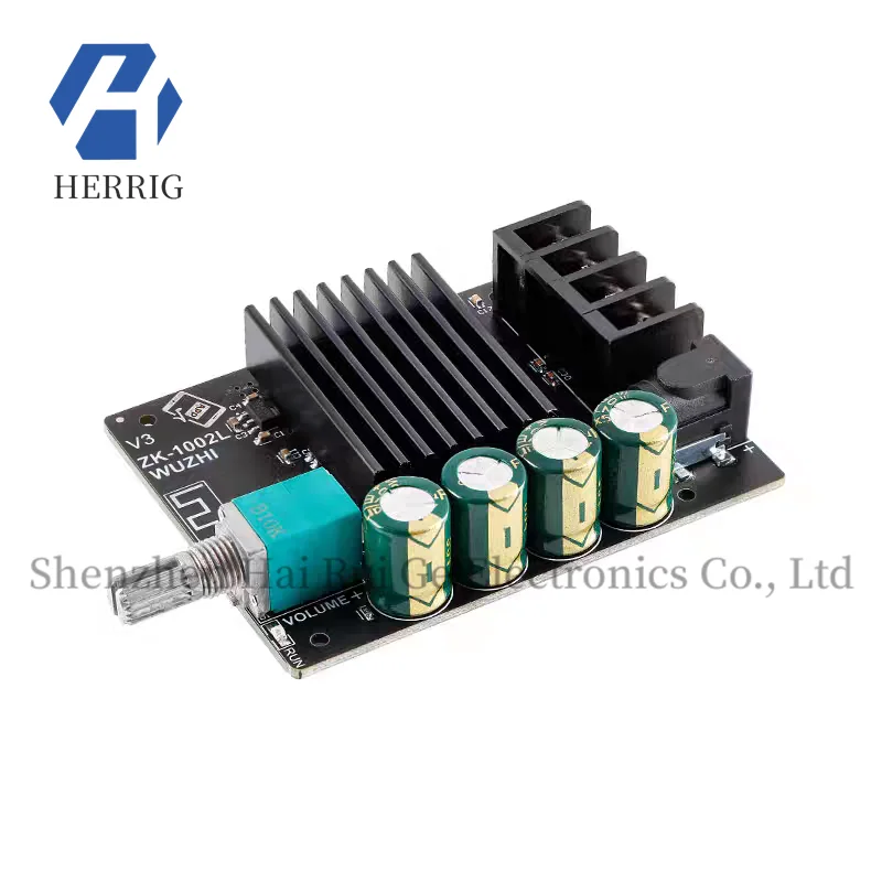 Mini 2.0 Stereo Bluetooth 5.0 Digital Amplifier Board Module 100W * 2 Volume Switch ZK-1002L
Mini 2.0 Stereo Bluetooth 5.0 Digital Amplifier Board Module 100W * 2 Volume Switch ZK-1002L