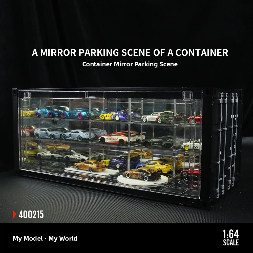 MoreArt Mirror Fini Container Parking Scene Model Storage Box Display Piece with Light Car Model Organizer Collectible
MoreArt Mirror Fini Container Parking Scene Model Storage Box Display Piece with Light Car Model Organizer Collectible