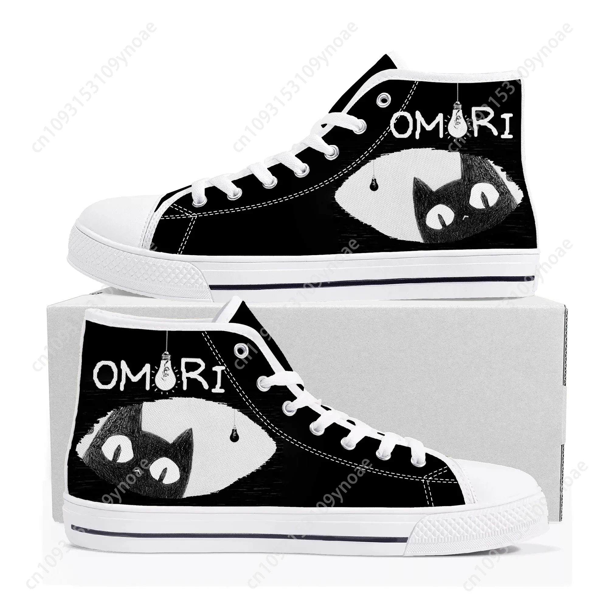 Omori High Top Sneakers Hot Cartoon Game Mens Womens Teenager High Quality Fashion Canvas Shoes Casual Tailor Made Sneaker
Omori High Top Sneakers Hot Cartoon Game Mens Womens Teenager High Quality Fashion Canvas Shoes Casual Tailor Made Sneaker