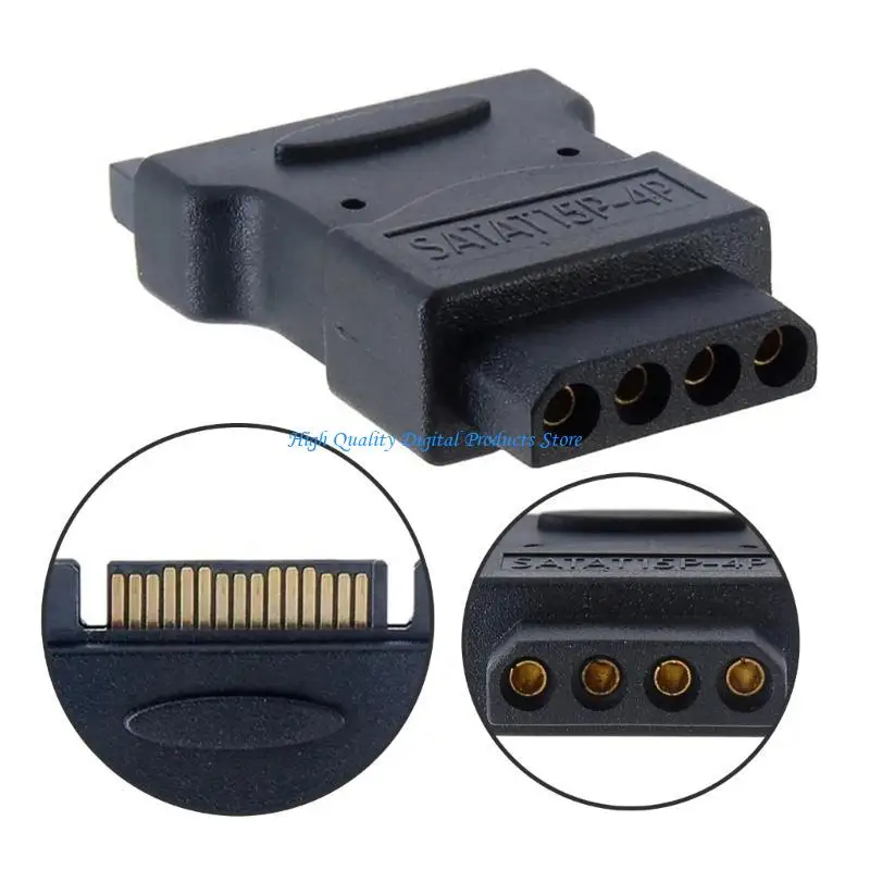 U2JE 15Pin Male to large 4Pin Female Adapter HDDs Converter Hard Drive Power Connector
U2JE 15Pin Male to large 4Pin Female Adapter HDDs Converter Hard Drive Power Connector