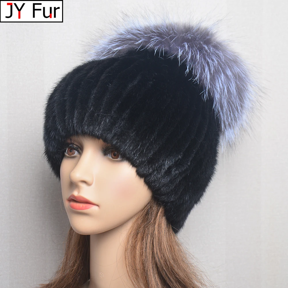 New Luxury Women Winter Mink Fur Hats Knitted Real Mink Silver Fox Fur Caps Female Russian Winter Warm Real Fur Beanies Hat
New Luxury Women Winter Mink Fur Hats Knitted Real Mink Silver Fox Fur Caps Female Russian Winter Warm Real Fur Beanies Hat