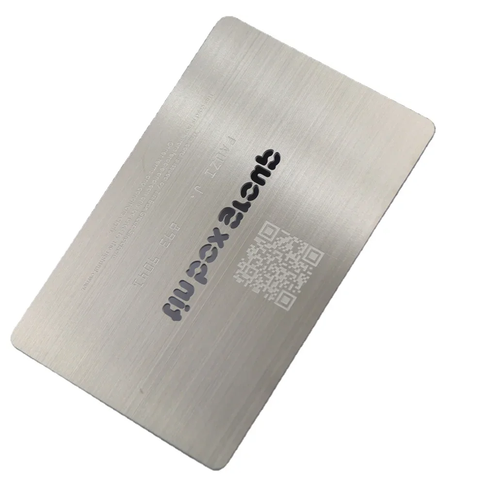 Новый продукт 2025 года, современная индивидуальная RFID-карта из нержавеющей стали Smart NFC, черная металлическая визитная карточка для бизнес-подарок, рекламного использования
Новый продукт 2025 года, современная индивидуальная RFID-карта из нержавеющей стали Smart NFC, черная металлическая визитная карточка для бизнес-подарок, рекламного использования