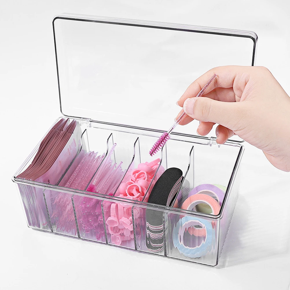 Eyelash Storage Box Organizer Makeup Tools Desk Extension Supplies False Eyelash Case Protective Cover Acrylic Large
Eyelash Storage Box Organizer Makeup Tools Desk Extension Supplies False Eyelash Case Protective Cover Acrylic Large