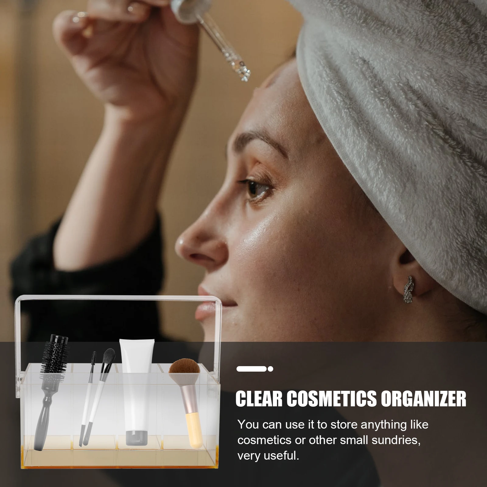 Organizer Box Clear Acrylic Makeup Storage Case For Vanity Table Lipstick Holder Bathroom Bedroom Makeup Organizer
Organizer Box Clear Acrylic Makeup Storage Case For Vanity Table Lipstick Holder Bathroom Bedroom Makeup Organizer