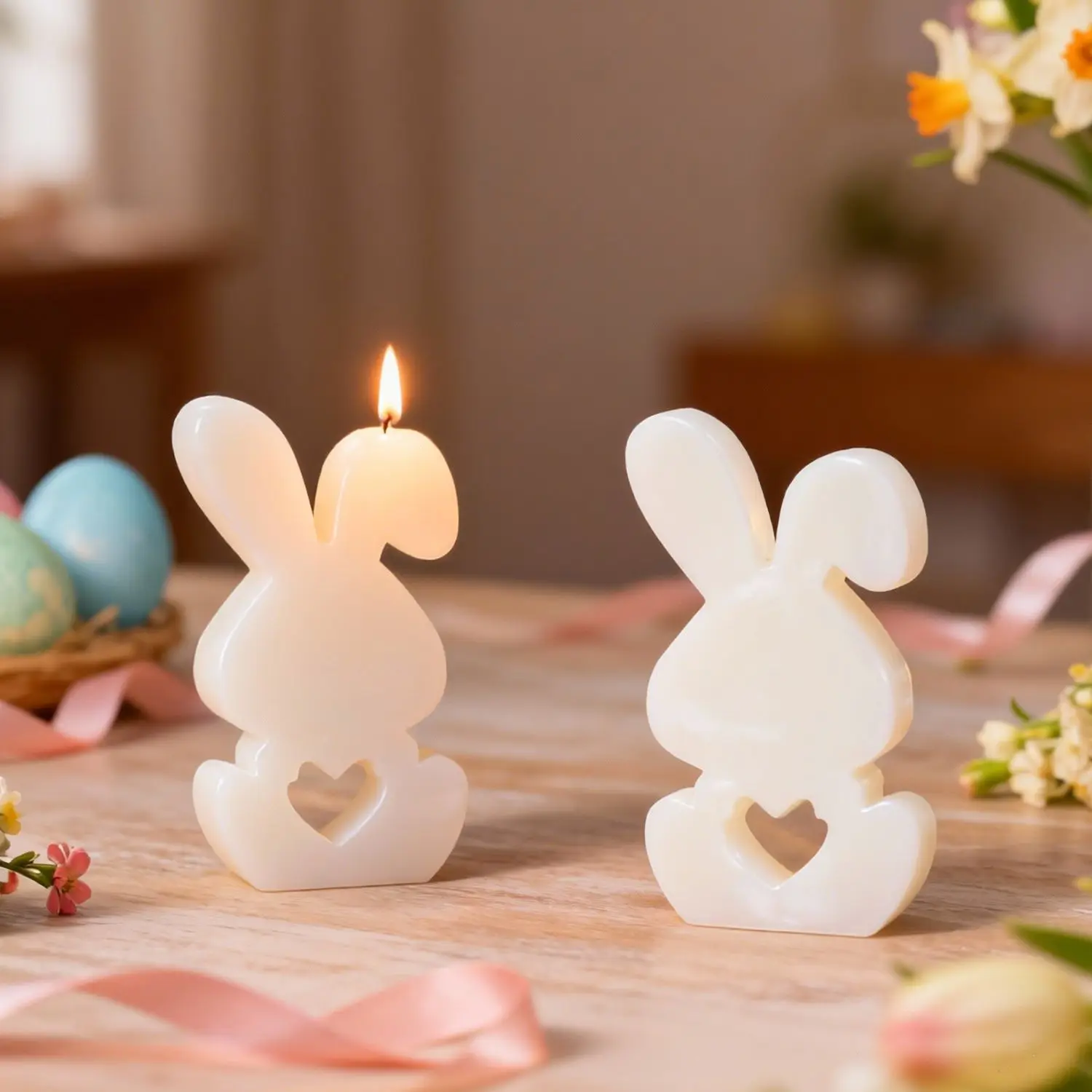 Aromatherapy Mold High-Quality Silicone Love Rabbit Silicone Mold Rabbit Candle Mold Special Design For Resin Ornaments Scented
Aromatherapy Mold High-Quality Silicone Love Rabbit Silicone Mold Rabbit Candle Mold Special Design For Resin Ornaments Scented