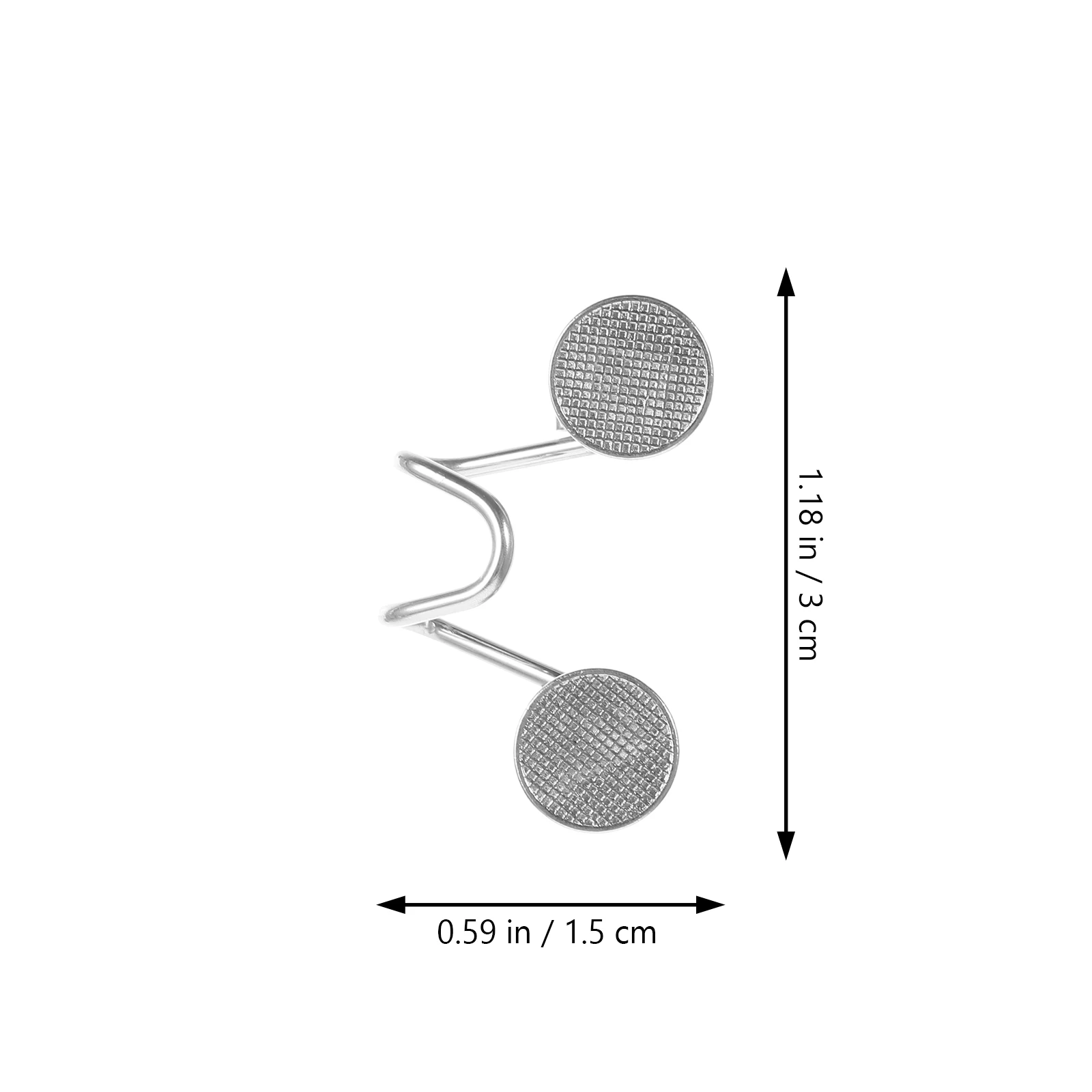 2pcs Adjustable Waist Buckles Nail-Free Alloy Buttons Jeans Snap Fasteners Clip Tool Reusable Durable Simple Design
2pcs Adjustable Waist Buckles Nail-Free Alloy Buttons Jeans Snap Fasteners Clip Tool Reusable Durable Simple Design