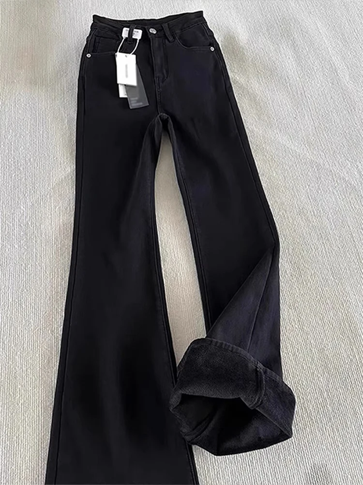 Bla Fce Lined Men's Jeans High Waist Slimming Cleanfit Straight Leg Micro Flared Pants Youthful Casual Wear Resistant
Bla Fce Lined Men's Jeans High Waist Slimming Cleanfit Straight Leg Micro Flared Pants Youthful Casual Wear Resistant