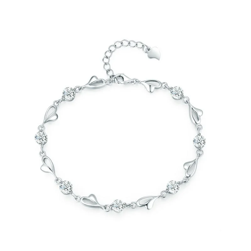 SL049 Lefei Fashion Trendy Adjustable Classic Moissanite Heart of the Ocean Bracelet For Women 925 Sterling Silver Party Jewelry
SL049 Lefei Fashion Trendy Adjustable Classic Moissanite Heart of the Ocean Bracelet For Women 925 Sterling Silver Party Jewelry