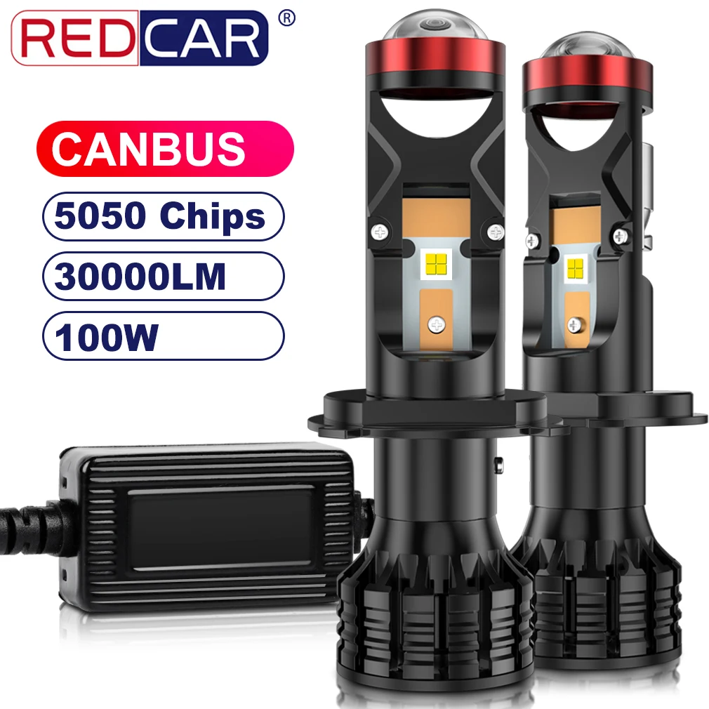 Лампа Canbus H4 9003 H7 Светодиодный мини-проектор 3D-объектив 100 Вт 30000LM Мотоциклетная фара Комплект для переоборудования автомобильных ламп Hi/Lo Beam
Лампа Canbus H4 9003 H7 Светодиодный мини-проектор 3D-объектив 100 Вт 30000LM Мотоциклетная фара Комплект для переоборудования автомобильных ламп Hi/Lo Beam