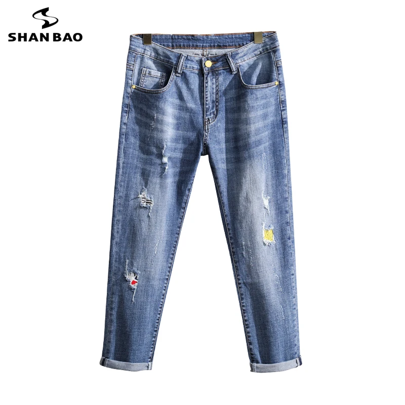 42 44 46 48 Plus Size Summer Autumn Men's Thin Light Blue Jeans Trendy Fashion Ripped Stretch Lightweight Ankle-Lenght Pants
42 44 46 48 Plus Size Summer Autumn Men's Thin Light Blue Jeans Trendy Fashion Ripped Stretch Lightweight Ankle-Lenght Pants