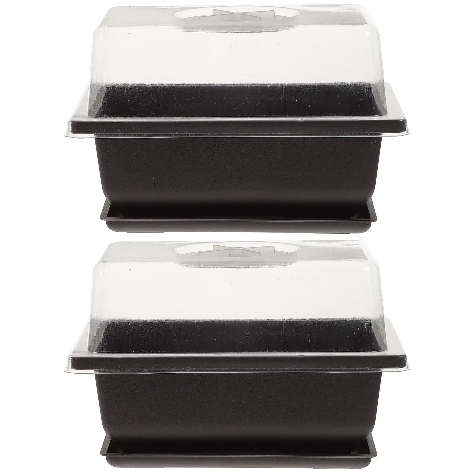 Seedling Pot 2 Sets Square Indoor Simulated Terracotta Pots Plant Growing Mini Tray Durable Plastic Easy Maintenance Garden
Seedling Pot 2 Sets Square Indoor Simulated Terracotta Pots Plant Growing Mini Tray Durable Plastic Easy Maintenance Garden