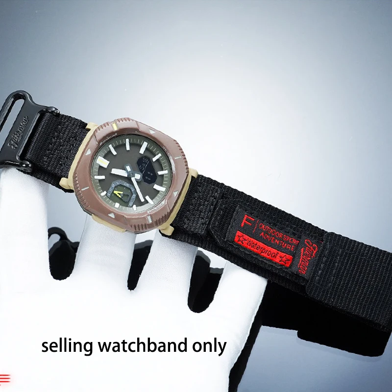 Waterproof Canvas Watch Strap for Casio Climbing Watch PRJ-B001/PRW3400 Series Climbing Nylon Canvas Watch Strap 23mm
Waterproof Canvas Watch Strap for Casio Climbing Watch PRJ-B001/PRW3400 Series Climbing Nylon Canvas Watch Strap 23mm