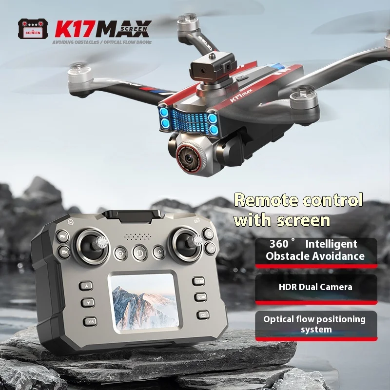 K17 Дрон 8K Профессиональный с экраном HD-камера для предотвращения препятствий Бесщеточный двигатель RC Квадрокоптер с оптическим потоком Игрушки для детей Подарки
K17 Дрон 8K Профессиональный с экраном HD-камера для предотвращения препятствий Бесщеточный двигатель RC Квадрокоптер с оптическим потоком Игрушки для детей Подарки
