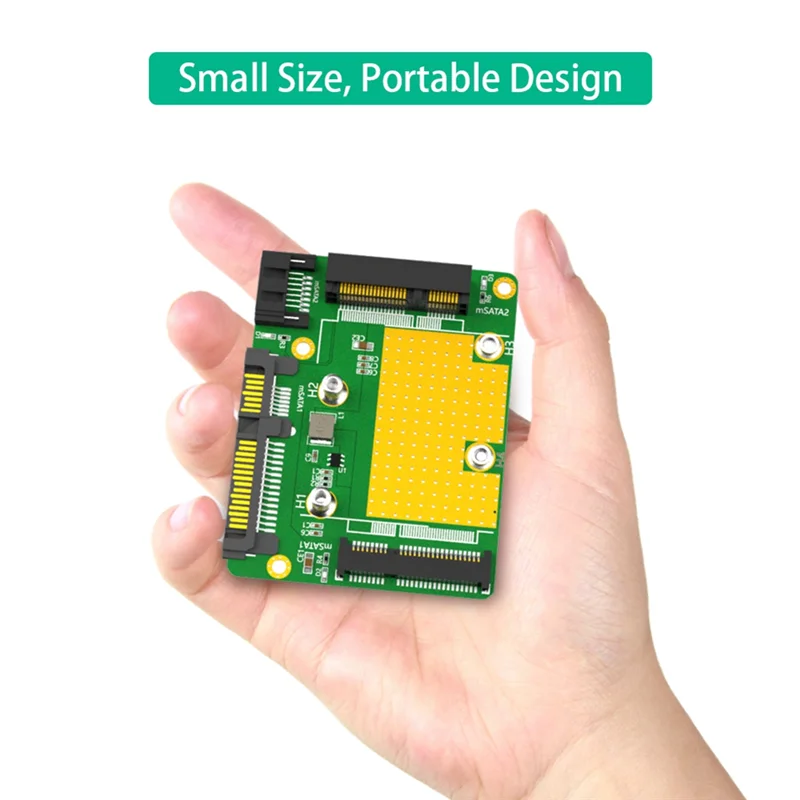 Durable-Dual Msata SSD To Dual SATA3 Adapter Card Spare Parts Accessories For Desktop PC,Dual Msata SSD To Dual SATA3 Adapter Ca
Durable-Dual Msata SSD To Dual SATA3 Adapter Card Spare Parts Accessories For Desktop PC,Dual Msata SSD To Dual SATA3 Adapter Ca