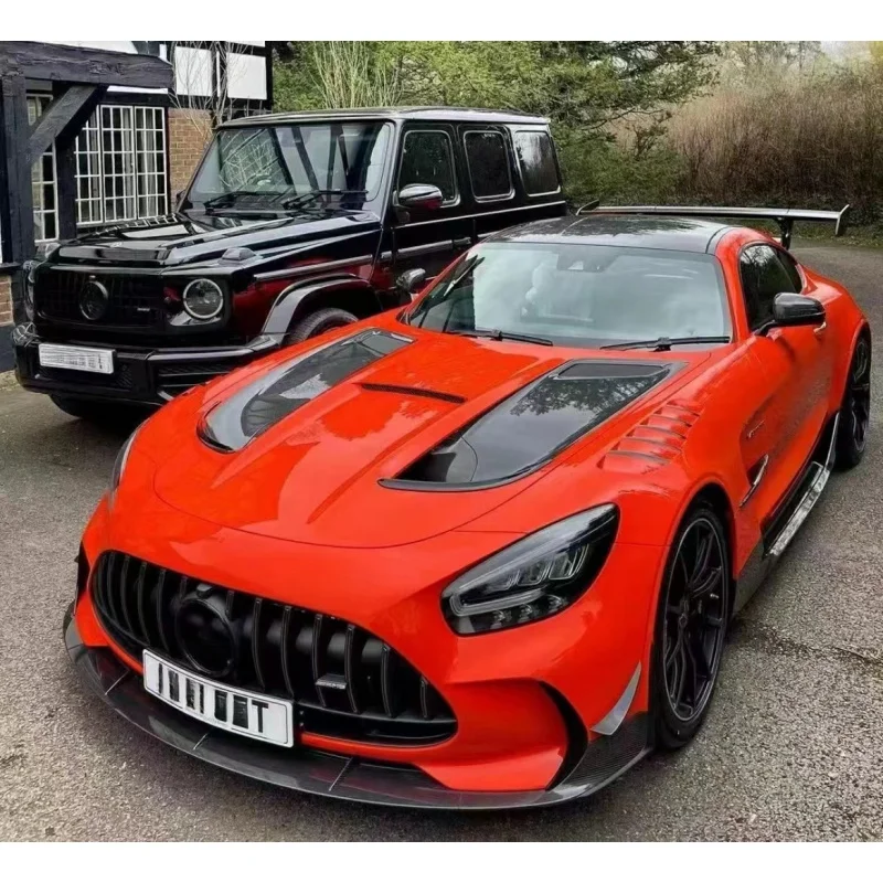 Suitable for Mercedes-Benz AMG GT GTS Modification Black Series Wide Tail Wing Body Kit BS Front Rear Bumper Hood Spoiler
Suitable for Mercedes-Benz AMG GT GTS Modification Black Series Wide Tail Wing Body Kit BS Front Rear Bumper Hood Spoiler