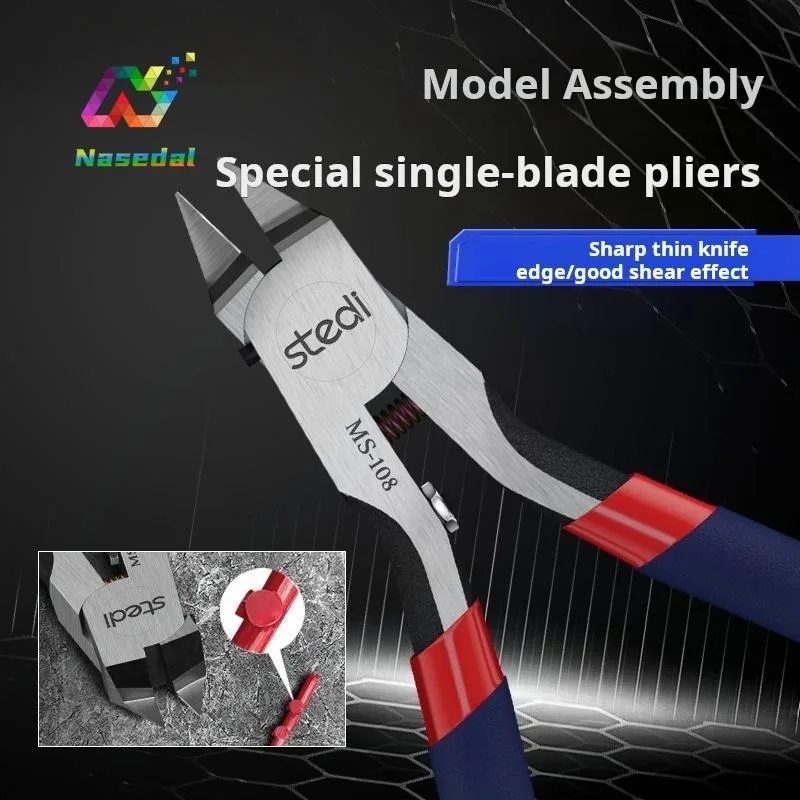 Stedi MS108 Single Blade Nipper Ultra Thin Precision Sprue Cutter Plastic Miniature Model Parts Trimming DIY Hobby Assembly Tool
Stedi MS108 Single Blade Nipper Ultra Thin Precision Sprue Cutter Plastic Miniature Model Parts Trimming DIY Hobby Assembly Tool