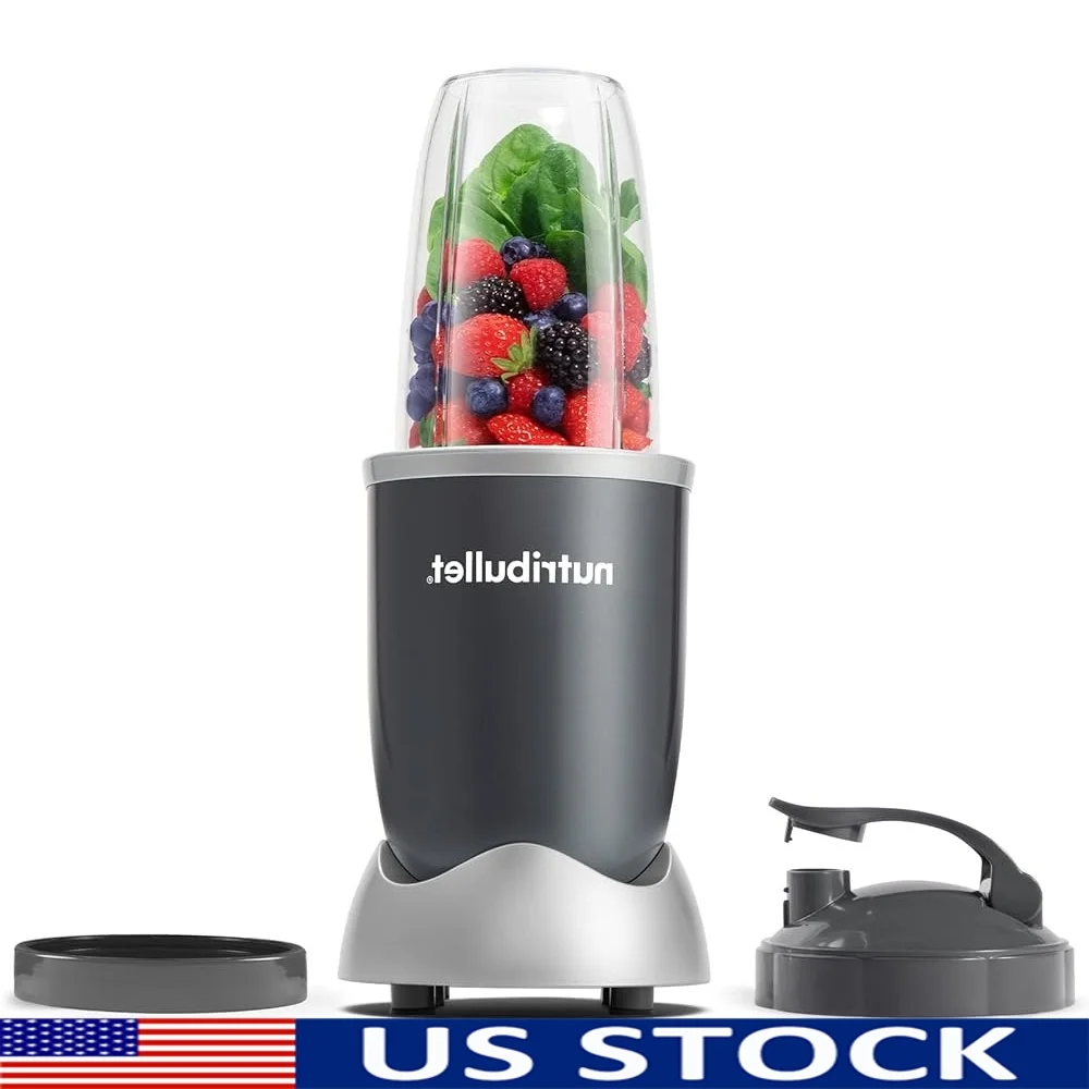 Personal Blender Smoothies Shakes 600W Quick Nutrition Easy Clean Dishwasher Safe Includes Travel Cup Recipe Book
Personal Blender Smoothies Shakes 600W Quick Nutrition Easy Clean Dishwasher Safe Includes Travel Cup Recipe Book