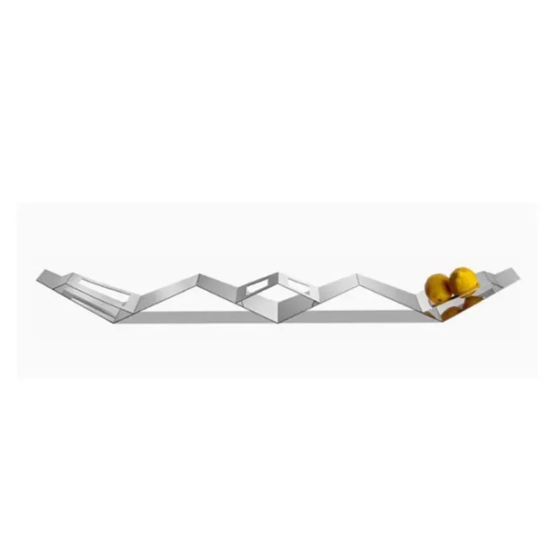 Modern simple origami fruit plate storage plate living room study desktop soft decoration
Modern simple origami fruit plate storage plate living room study desktop soft decoration