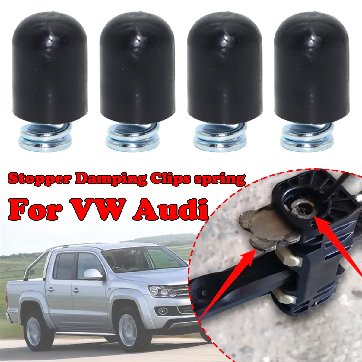 4/8kit Car Door Check Strap Limiter Repair Kit Stopper Damping Spring Clip Black For VW AMAROK JETTA POLO GOLF TIGUAN Audi Q3 A7
4/8kit Car Door Check Strap Limiter Repair Kit Stopper Damping Spring Clip Black For VW AMAROK JETTA POLO GOLF TIGUAN Audi Q3 A7