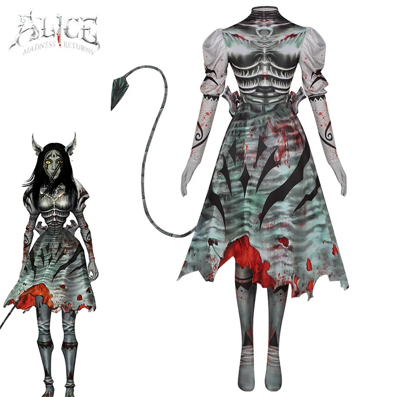 Alicee Cosplay Costume Dark Devil Full Set Women's Role Playing Party Halloween Christmas Eve Anime Cosplay For Girls
Alicee Cosplay Costume Dark Devil Full Set Women's Role Playing Party Halloween Christmas Eve Anime Cosplay For Girls