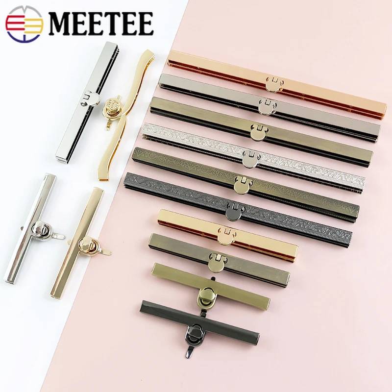 2/4Pcs Meetee 10-19cm Metal Lock Buckle Purse Wallet Frame Bag Handbag Kiss Clip Closure Decor Locks Clasp Hardware Accessories
2/4Pcs Meetee 10-19cm Metal Lock Buckle Purse Wallet Frame Bag Handbag Kiss Clip Closure Decor Locks Clasp Hardware Accessories