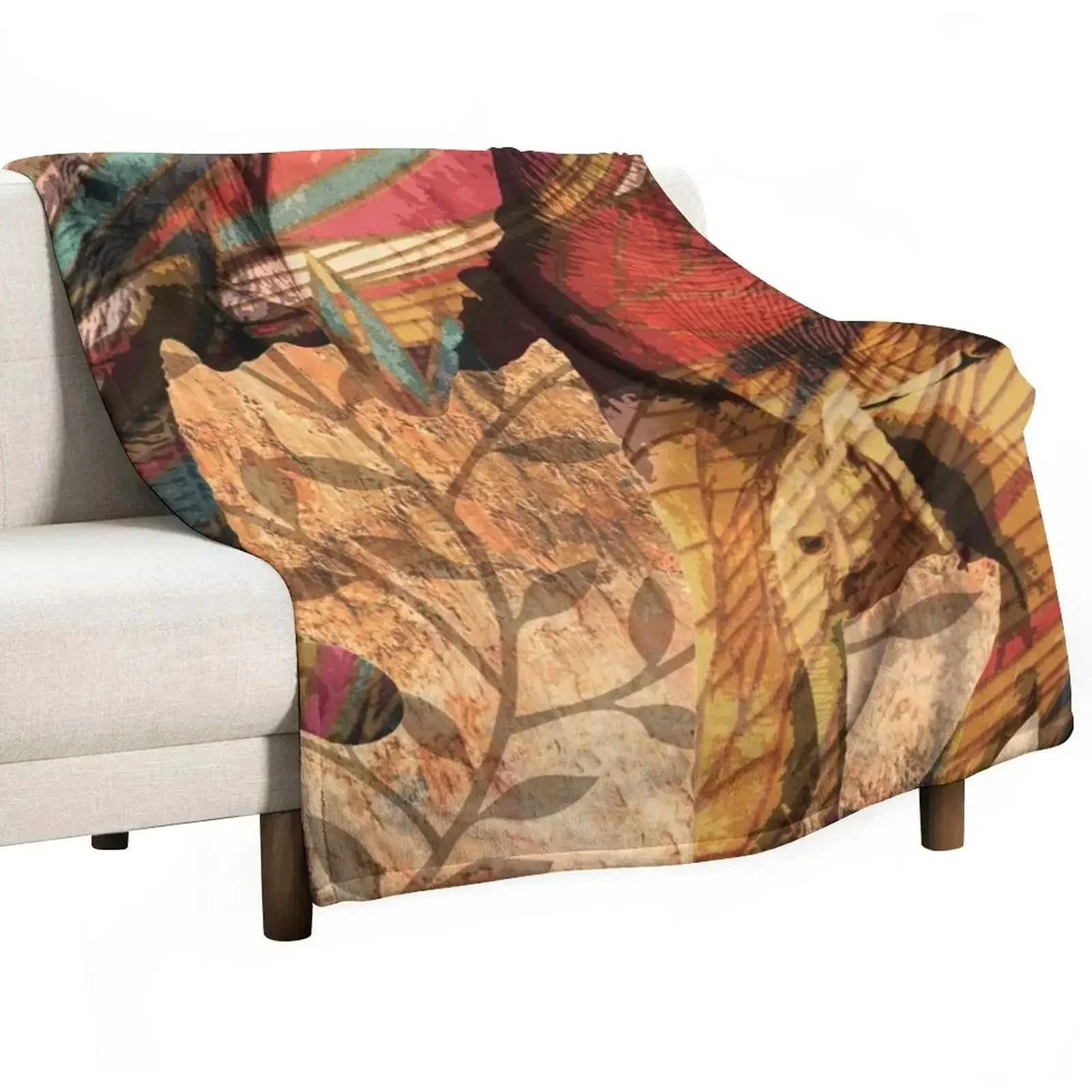 Elephants African Patterned Elephant Design Throw Blanket warm winter Bed Blankets
Elephants African Patterned Elephant Design Throw Blanket warm winter Bed Blankets