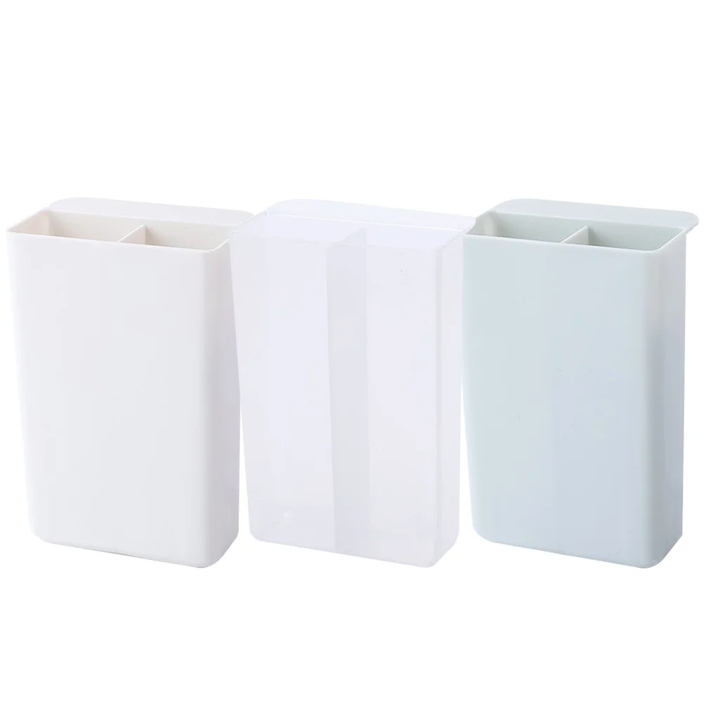 3Pcs Plastic Stationery Storage Box Wall Mount Desk Organizer Portable Pen Pencil Holder Double Lattice Transparent White Grey
3Pcs Plastic Stationery Storage Box Wall Mount Desk Organizer Portable Pen Pencil Holder Double Lattice Transparent White Grey