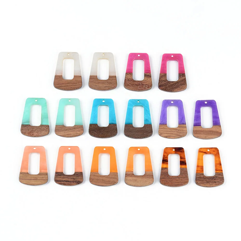 6/12PCS Women's Personality Jewelry Making Kit: Wood & Resin Stitching Earrings with Irregular Pendant Craft Accessories
6/12PCS Women's Personality Jewelry Making Kit: Wood & Resin Stitching Earrings with Irregular Pendant Craft Accessories