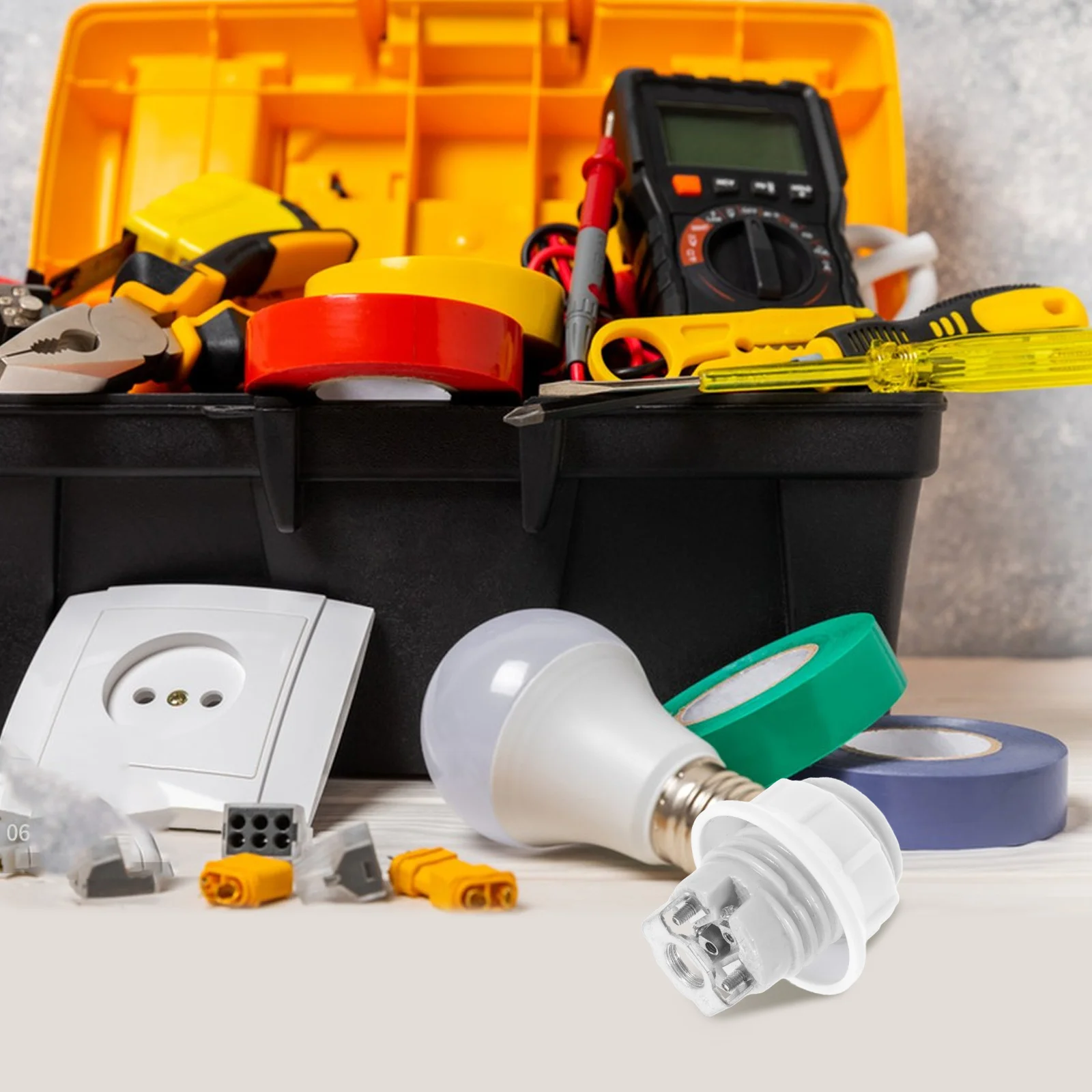 Ceramic Lamp Socket E14 Full Thread Single Ring White Porcelain Light Bulb Holder For Ceiling Fan Chandelier Wall Sconce
Ceramic Lamp Socket E14 Full Thread Single Ring White Porcelain Light Bulb Holder For Ceiling Fan Chandelier Wall Sconce