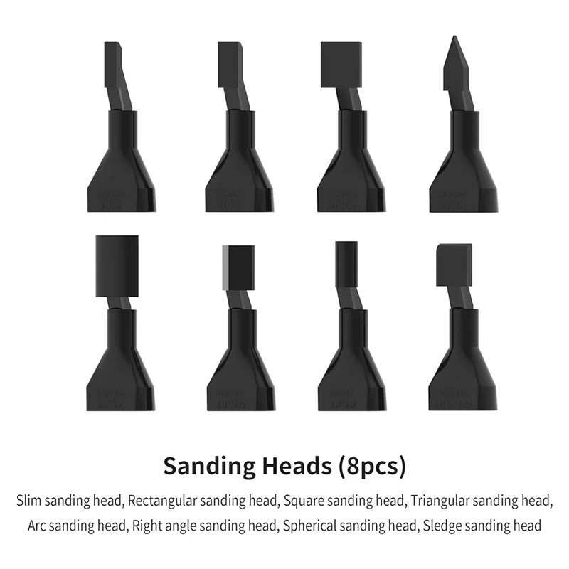 【Must-Haves】Pen Sander USB Rechargeable Sanding Pen With 8 Sanding Heads, Self-Adhesive Sandpaper Pre-Cut Grid 134 Pcs
【Must-Haves】Pen Sander USB Rechargeable Sanding Pen With 8 Sanding Heads, Self-Adhesive Sandpaper Pre-Cut Grid 134 Pcs