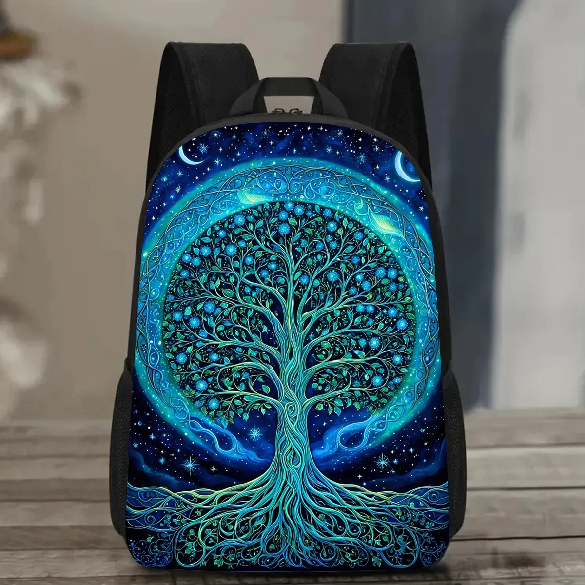 1Pc, Tree of Life Backpack, Large Capacity 17 Inch Casual Backpack Laptop Bag with Water Bottle Holder - Lightweight Durable
1Pc, Tree of Life Backpack, Large Capacity 17 Inch Casual Backpack Laptop Bag with Water Bottle Holder - Lightweight Durable